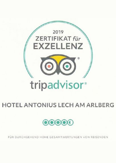 Bewertungen TripAdvisor Hotel Antonius Lech